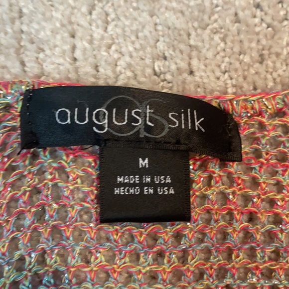 Multicolored sparkly dolman sleeves top - Picture 2 of 8